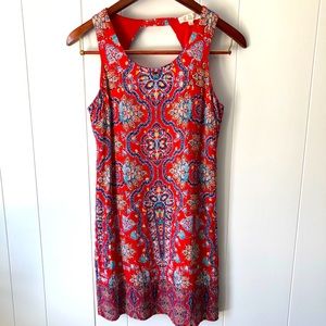 Size L Pink Rose vintage-inspired soft summer dress